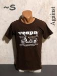 Футболка Against Vespa - размер ~S