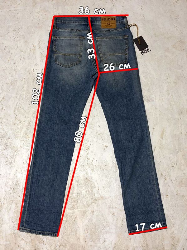Джинсы Hollister - размер 28/30